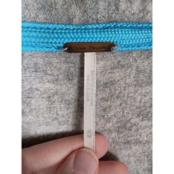 Free People Eucalyptus Button Front Long Sleeve Gray Cardigan Sweater Size M - Picture 9 of 11